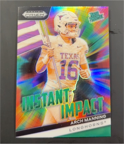 2024 Panini Prizm Draft Picks #II-AM Arch Manning Instant Impact — front