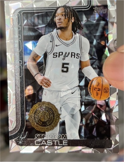 2025-26 Topps #197 Stephon Castle — front
