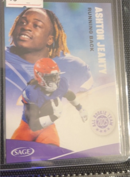 2025 Sage High Series #162 Ashton Jeanty — front