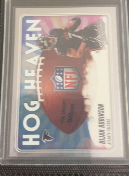2025 Panini Absolute #HH-BRN Bijan Robinson Hog Heaven — front