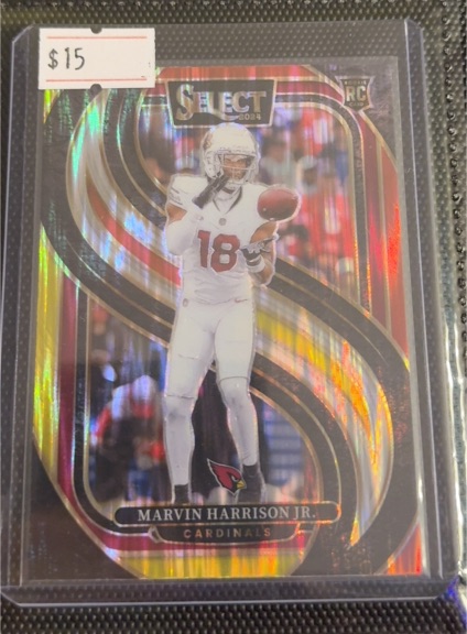 2024 Panini Select Premier Level #115 Marvin Harrison Jr. — front