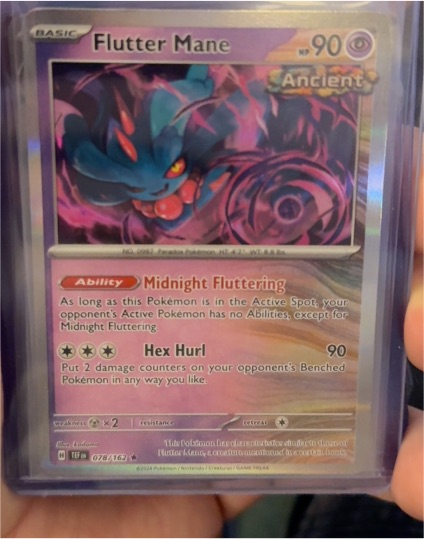 2024 Pokémon TCG SV05: Temporal Forces #078 Flutter Mane — front