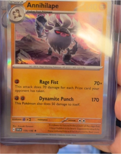 2023 Pokémon Scarlet & Violet #109 Annihilape — front