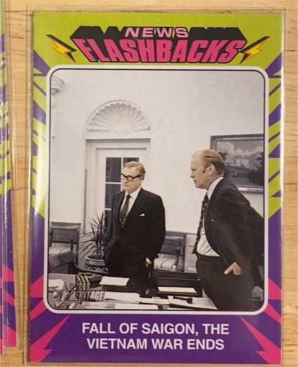 2024 Topps Heritage #NF-6 Fall of Saigon - News Flashbacks Insert — front