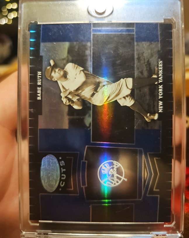 2004 Leaf Certified Cuts #Cuts Babe Ruth — front