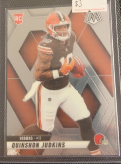 2025 Panini Mosaic #365 Quinshon Judkins — front