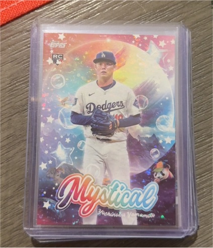 2024 Topps Update Series - Mystical Yoshinobu Yamamoto #MYS-13 (RC) — front