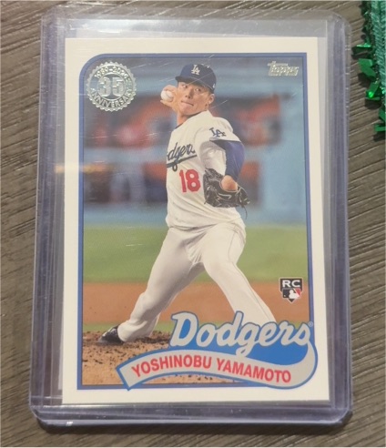 2024 Topps Series 2 1989 Topps Baseball #89B2-48 Yoshinobu Yamamoto — front