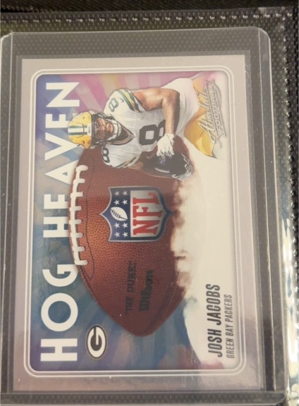 2025 Panini Absolute Hog Heaven #HH-JJS Josh Jacobs — front