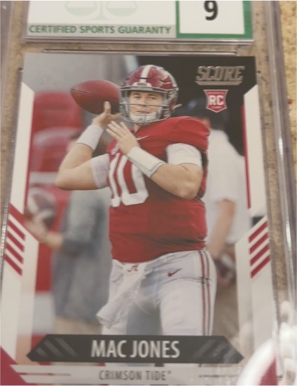 2021 Panini Score #306 Mac Jones — front