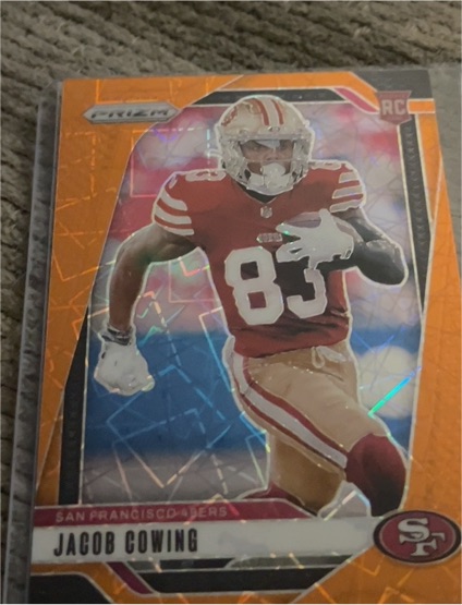 2024 Panini Prizm #335 Jacob Cowing — front