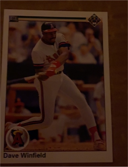 1991 Ultra #54 Dave Winfield — front