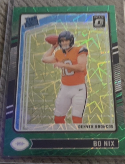 2024 Donruss Optic #209 Bo Nix — front