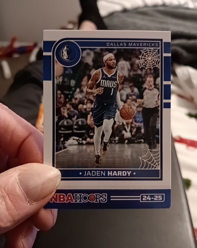 2024-25 Panini Haunted Hoops #24-25 Jaden Hardy — front