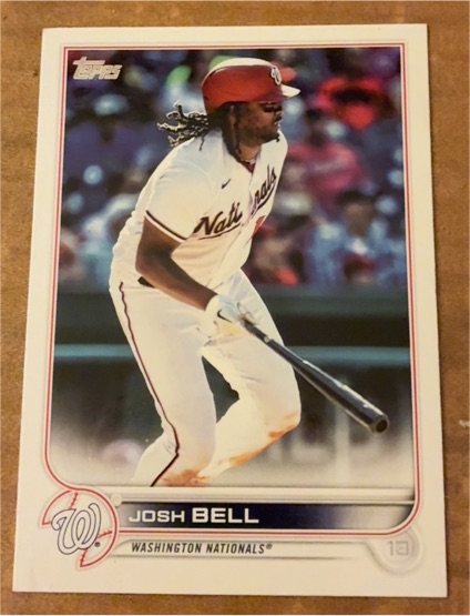 2022 Topps #439 Josh Bell — front
