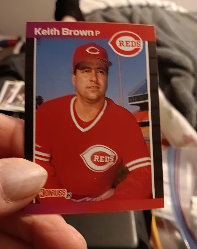 1989 Donruss #115 Keith Brown — front