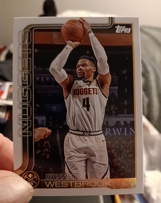2025-26 Topps #104 Russell Westbrook — front