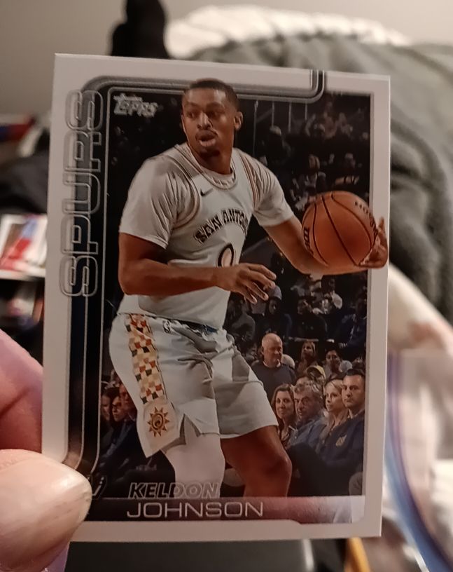 2025-26 Topps Basketball #200 Keldon Johnson — front
