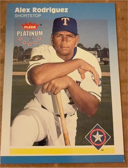 2002 Fleer Platinum #173 Alex Rodriguez Texas Rangers — front