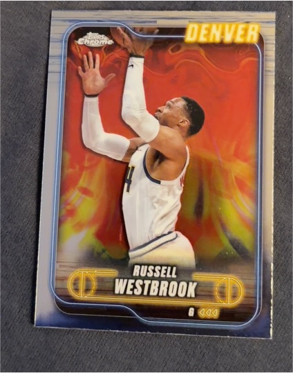 2024-25 Topps Chrome #125 Russell Westbrook — front