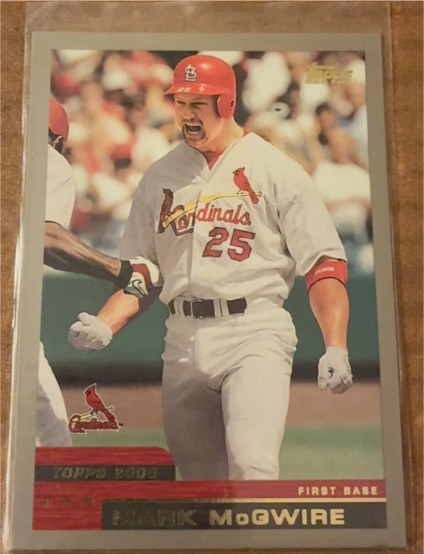 2000 Topps #1 Mark McGwire — front