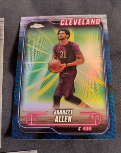 2024-25 Topps Chrome #17 Jarrett Allen — front