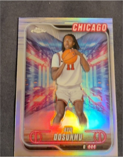 2024-25 Topps Chrome #58 Ayo Dosunmu — front