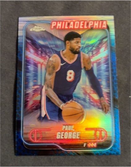 2024-25 Topps Chrome #135 Paul George — front