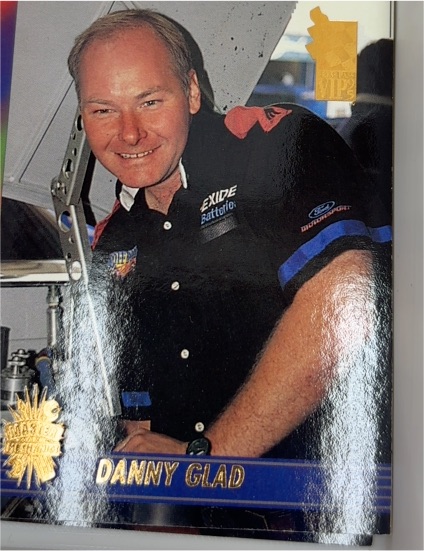 1995 Press Pass VIP #56 Danny Glad — front