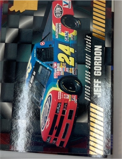 1995 Press Pass #61 Jeff Gordon DuPont Super Trucks — front