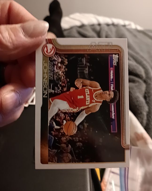 2025 Topps Series 1 #ATL De'Andre Hunter — front