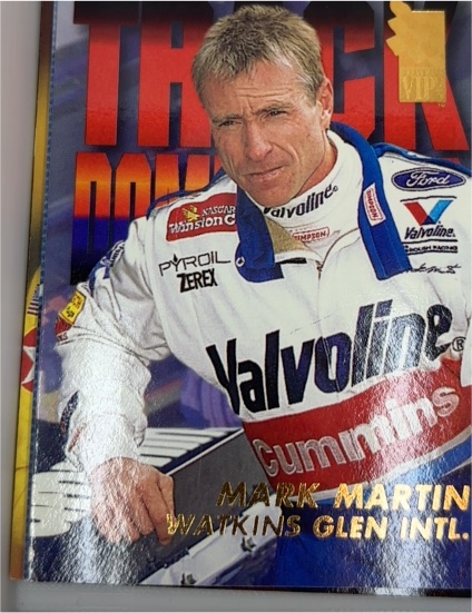 1995 VIP #53 Mark Martin Track Dominators — front