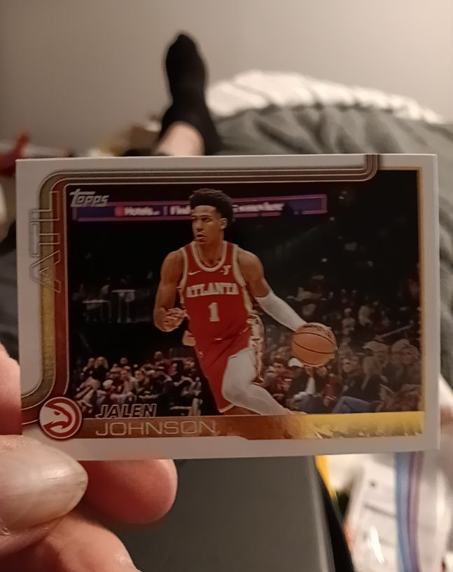 2025-26 Topps #65 Jalen Johnson — front