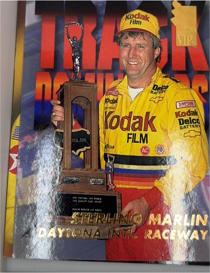 1995 Press Pass #52 Sterling Marlin — front