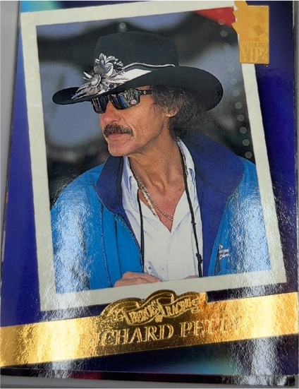 1995 Press Pass VIP Heroes of Racing #49 Richard Petty — front