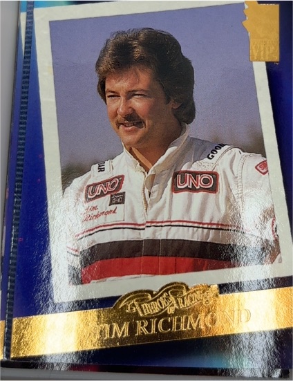 1995 Press Pass VIP #50 Tim Richmond — front