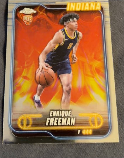 2024-25 Topps Chrome #111 Enrique Freeman — front