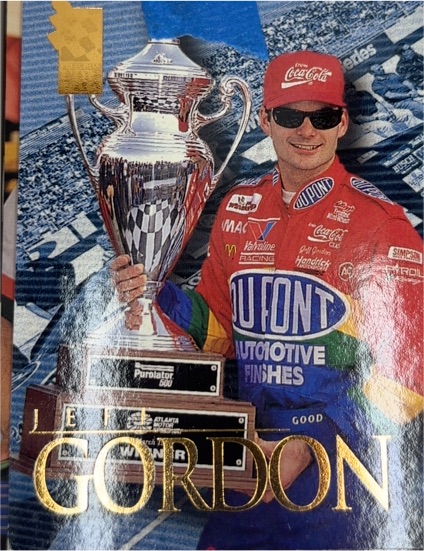 1995 Press Pass VIP #31 Jeff Gordon — front