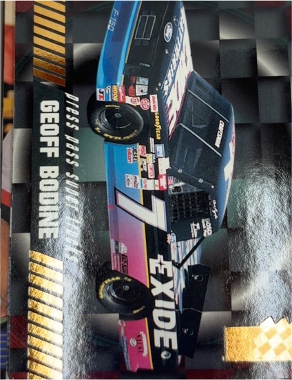 1995 Press Pass #Geoff Bodine — front