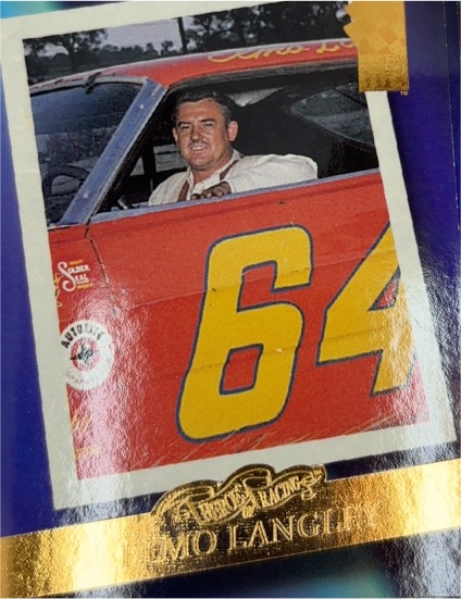 1995 Press Pass #48 Elmo Langley — front