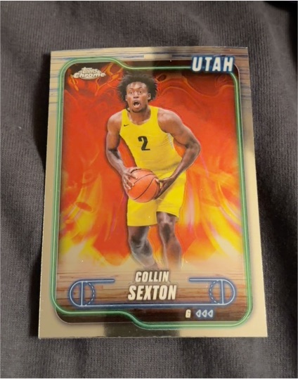 2024-25 Topps Chrome #35 Collin Sexton — front