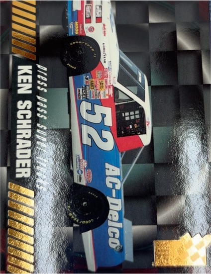 1995 Press Pass VIP #52 Ken Schrader — front