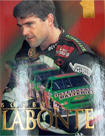 1995 Press Pass VIP #15 Bobby Labonte — front
