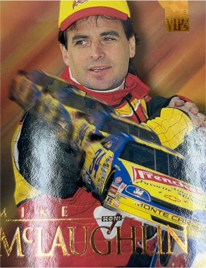 1995 Press Pass VIP #42 Mike McLaughlin — front