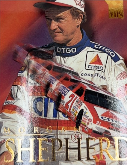 1995 VIP Red Hot #26 Morgan Shepherd — front