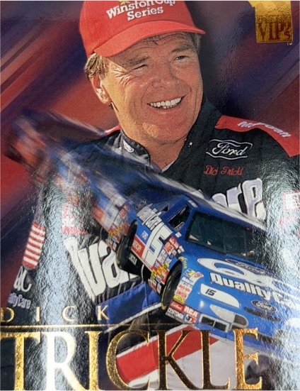 1995 VIP Red Hot #27 Dick Trickle — front