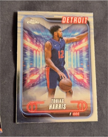 2024-25 Topps Chrome #5 Tobias Harris — front