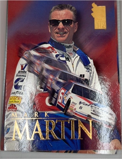 1995 VIP #19 Mark Martin — front