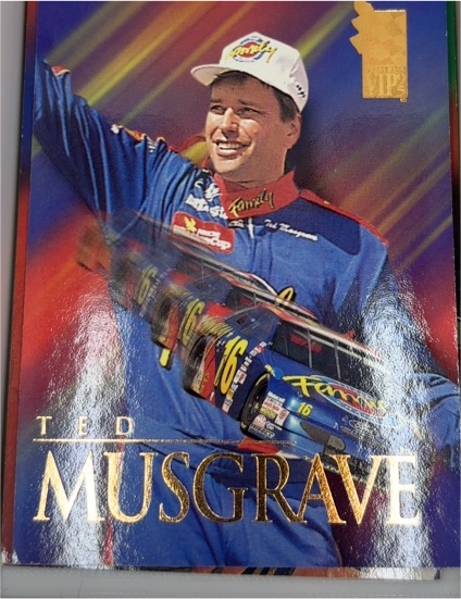 1995 Press Pass VIP #20 Ted Musgrave — front