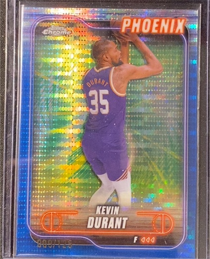 2024-25 Topps Chrome #101 Kevin Durant — front